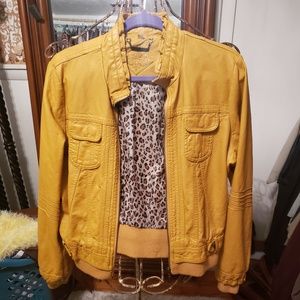 Joujou mustard yellow jacket
